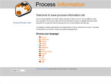 Tablet Screenshot of process-information.net